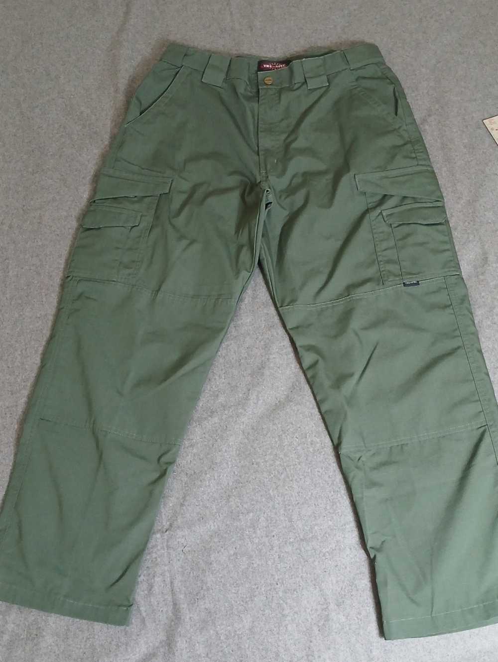 Tru Spec Men's Olive Green Cargo Pants Utility Pocket Design 34x29